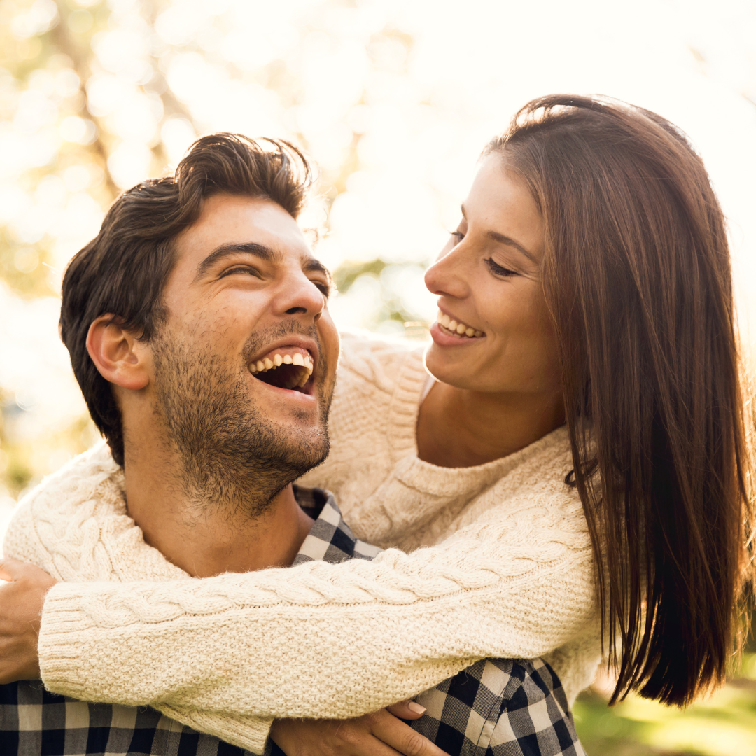 couple enjoying emotional security in their relationship